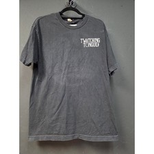Vintage Y2K Twitching Tongues Hardcore Band Tee Size Large