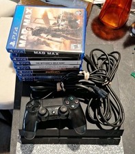 Sony PlayStation 4 Slim 1TB Console Black - Controller - USED Plus 9 Games