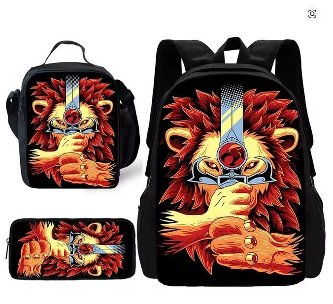 Thundercats Vintage Backpack Set, School Backpack
