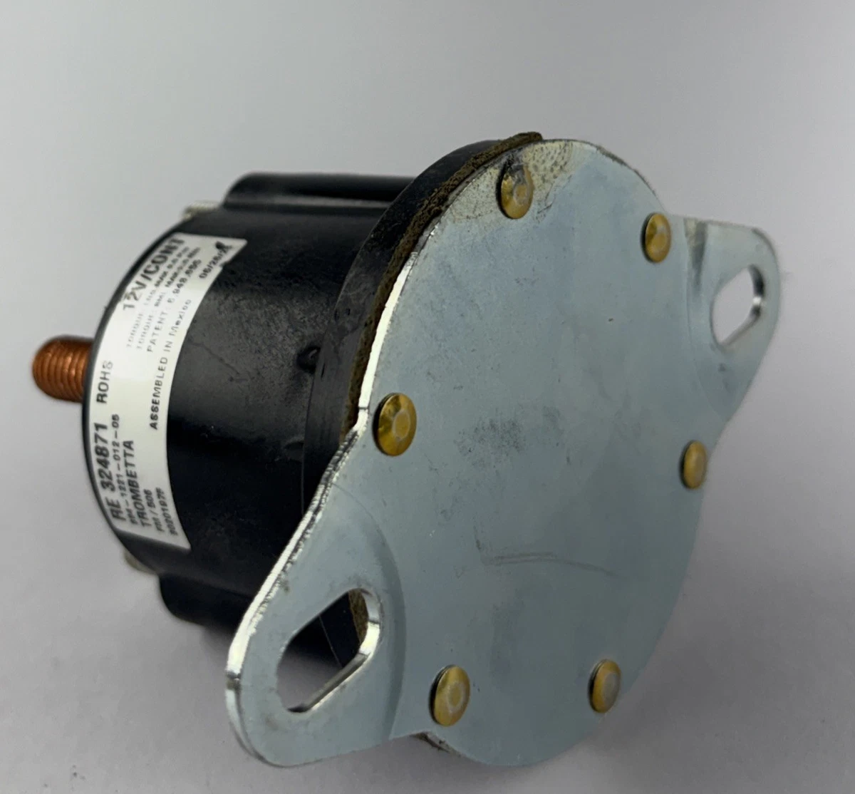 Contactor solenoide DC PowerSeal Trombetta 684-1221-012-05 RE 324871 12V 150A foto 2