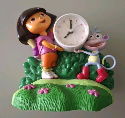 Nickelodeon Dora the Explorer Boots Uhr Wecker mit Musik