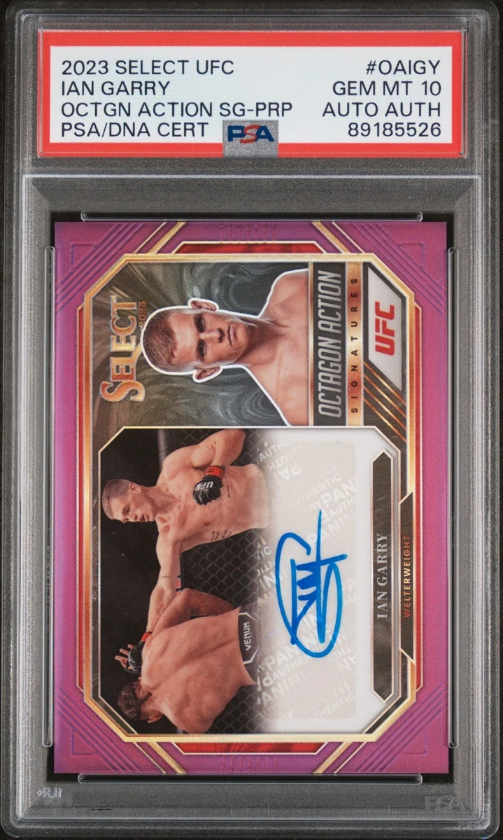 UFC SELECT　イアン・ギャリー　サインカード 2023 Panini Select UFC - Ian Machado Garry #OA-IGY for sale | eBay