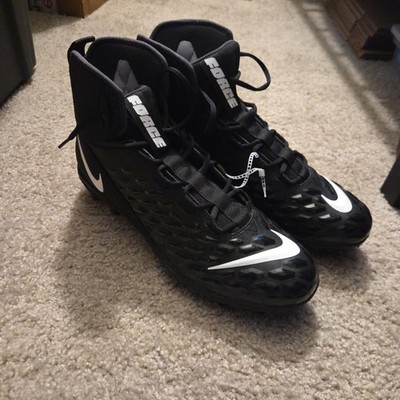 Nike Force Savage Varsity TD Cleats US Size 14 Brand New Black And White