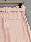 Anthropologie Elevenses Romy Pant Sz M Linen High Waist Stretch Coastal Boho EXC — photo 9