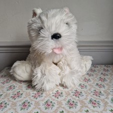 Keel Toys Westie Heather Puppy Dog Soft Toy Plush Cuddly Teddy Animal 12" seated