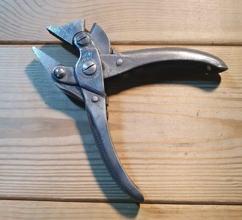 Vintage Wolseley Witton Military WW2 Parallel Pliers Old Engineering Tools Car