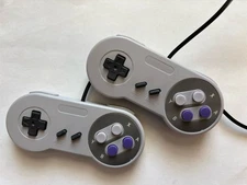 2 SNES Super Nintendo Original Controller Authentic OEM OFFICIAL SNS-005