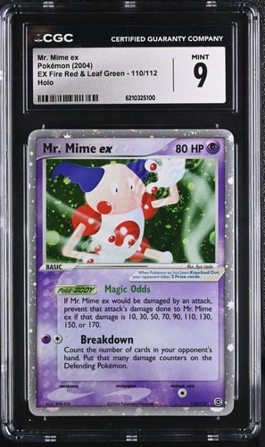 Mr. Mime ex graded CGC 9 for sale on eBay