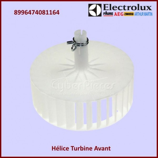 Hélice de turbine Electrolux 8996474081164 pour retrouver un linge parfaitement sec