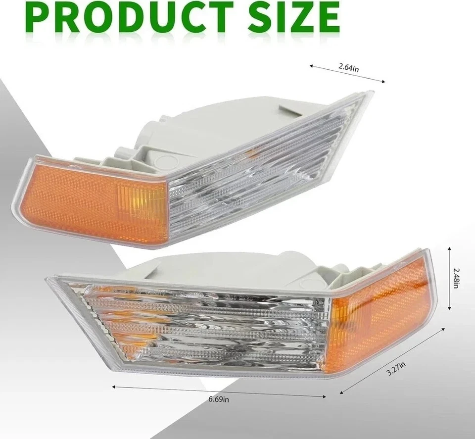 1 par de luces intermitentes delanteras compatibles con Patriot 2007-2017, Foto 2 de 4