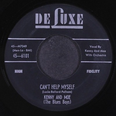 KENNY & MOE: can't help myself / you're going to miss me when i'm gone DELUXE 7''