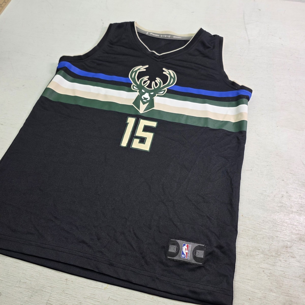 NBA Milwaukee Bucks DeMarcus Cousins III Fanatics Youth Basketball Jersey XL EUC NBA Milwaukee Bucks DeMarcus Cousins III Fanatics Youth Basketball Jersey XL EUC
