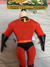 Disney Pixar Incredibles 2 MR. INCREDIBLE Plush Doll 14" Jakks Rare