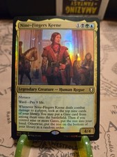 MTG Nine-Fingers Keene Commander Legends: Battle for Baldur's Gate Foil Rare NM