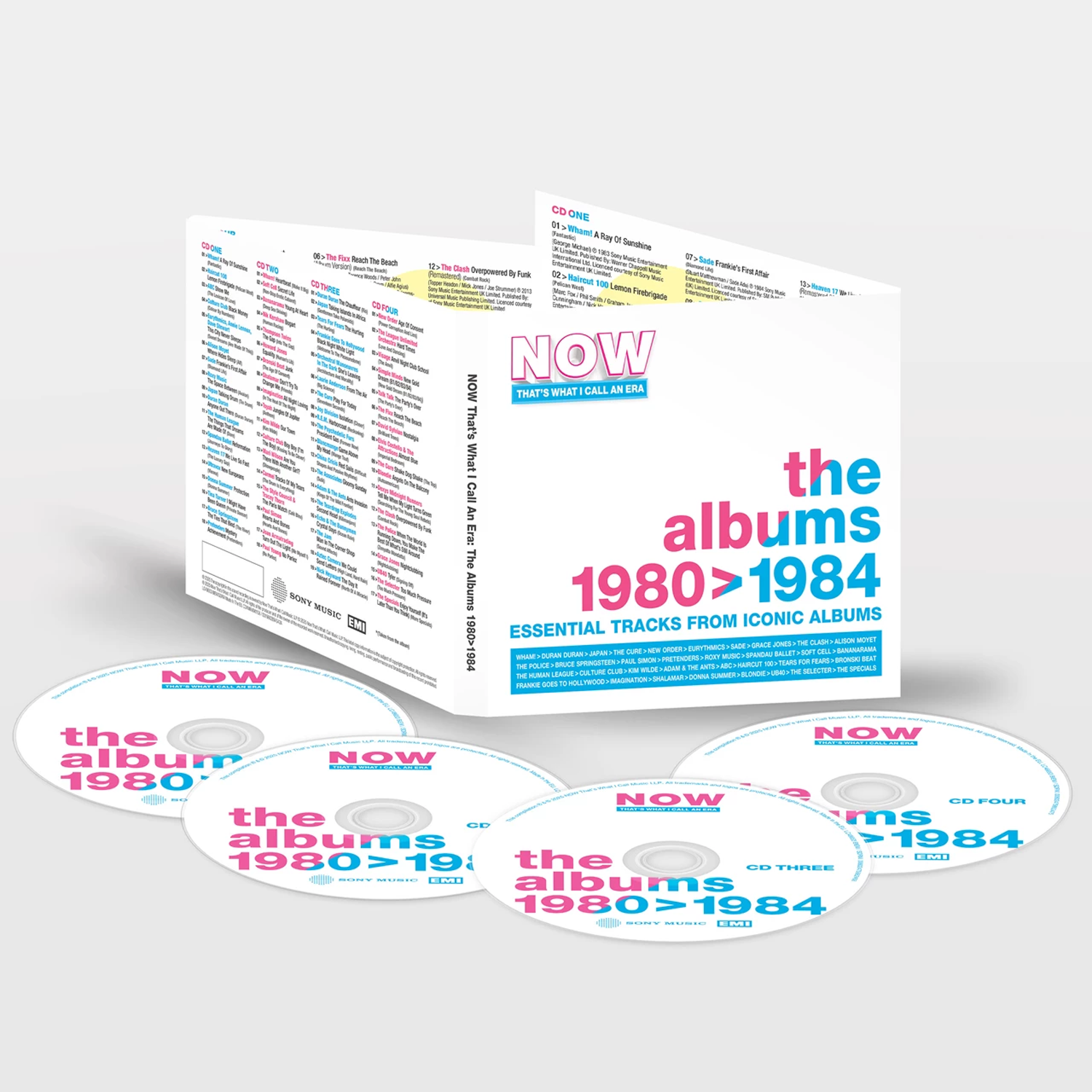 NOW That's What I Call an Era: The Albums 1980-1984 (NOW) 4CD Album