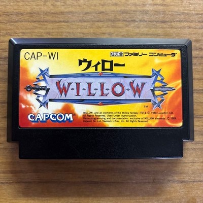 Willow Nintendo Famicom Capcom FC Action RPG Japan Version Retro Game Genuine