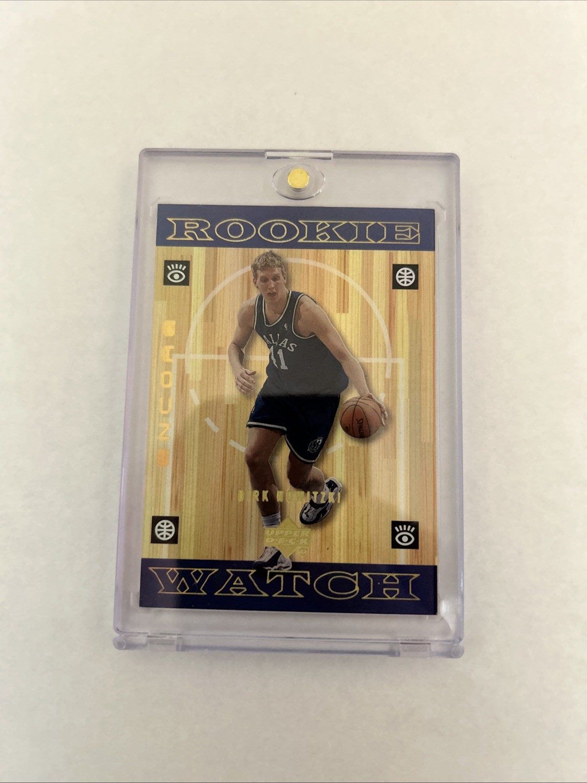 1998-99 Dirk Nowitzki 67/125 Upper Deck Encore Rookie Watch #122 F/X (RC)