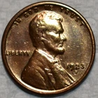 About Uncirculated 1923-S Lincoln Cent, Well-Detailed, Tougher Date specimen.