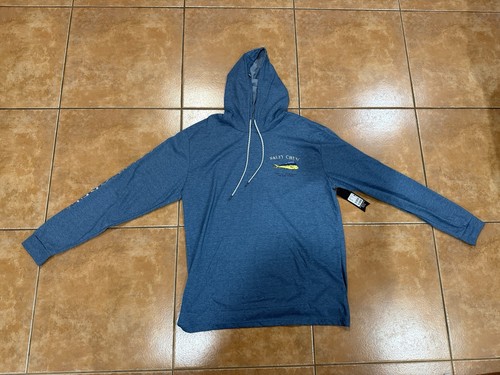Brand New Salty Crew Golden Mahi Tech Hoodie