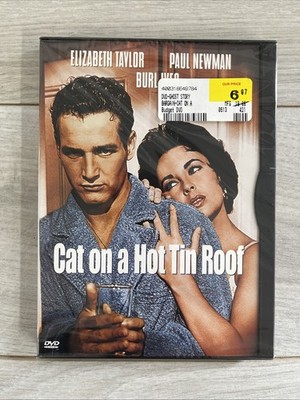 Cat on a Hot Tin Roof (DVD) 1958 Color Paul Newman Liz Taylor, Brand New