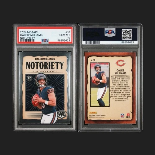 2024 Panini Mosaic - Notoriety Caleb Williams #18 (RC)