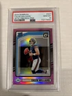 CALEB WILLIAMS 2024 OPTIC PREVIEW-PINK RATED ROOKIE CARD PSA 10 BEARS FANS!