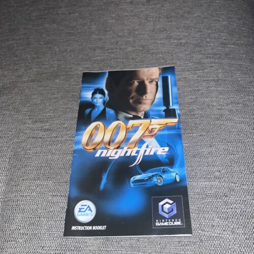 007: NightFire (Nintendo GameCube, 2002) Authentic Manual Only - Afbeelding 1 van 2