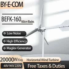 20000W Daily Power Wind Turbine 48V 96V 120V 220V Windmill Wind Power Generator
