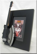 GENE SIMMONS Miniature Guitar Frame Axe KISS