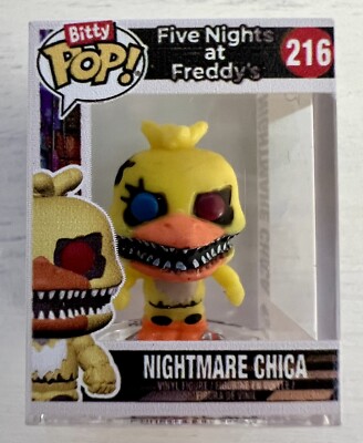 Funko Bitty Pop! Nightmare Chica #216 Five Nights at Freddy's Movie Mini Figur