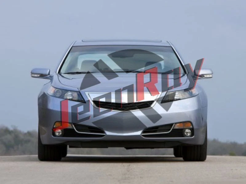 1 par de cubiertas de faros delanteros L&R transparentes + pegamento de sellado para Acura TL 2009-2014 Foto 3 de 4