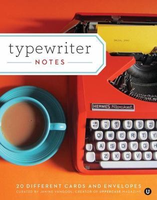 Typewriter Notes : 20 Different Cards and Envelopes by Janine Vangool (2014, ...