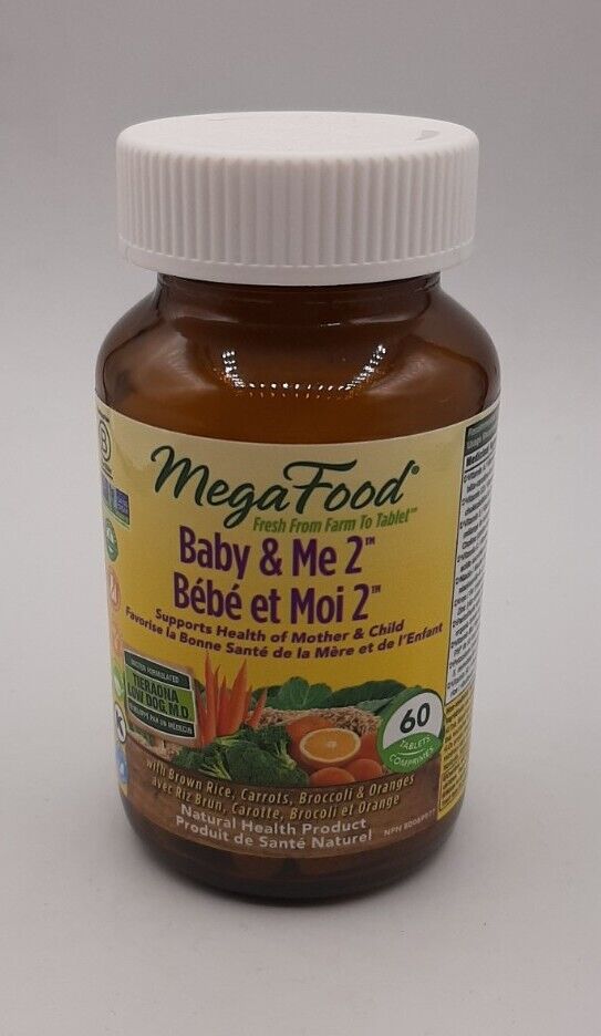 Mega Food Baby &Amp; Me Natural Health Product Supports Health Of Baby &Amp; Mother