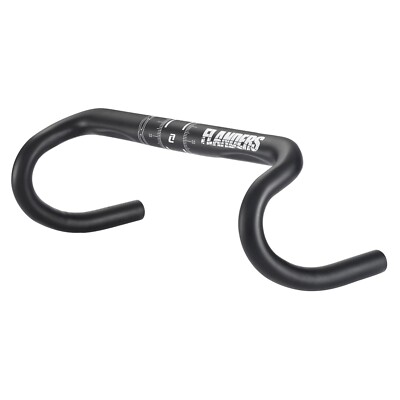 Manillar bici fixie Zoom, Flanders DR-AL-199. Carretera. 31,8 mm. Alum. 3 Ancho