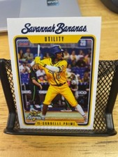 Correlle Prime 2025 Savanah Bananas Team Set Card #15 by Choice