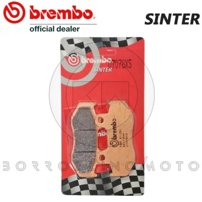 #ad #ad PASTIGLIE FRENO ANTERIORI BREMBO SINTERIZZATE 07078XS HONDA PSi 125 150 2006 EUR 18.90