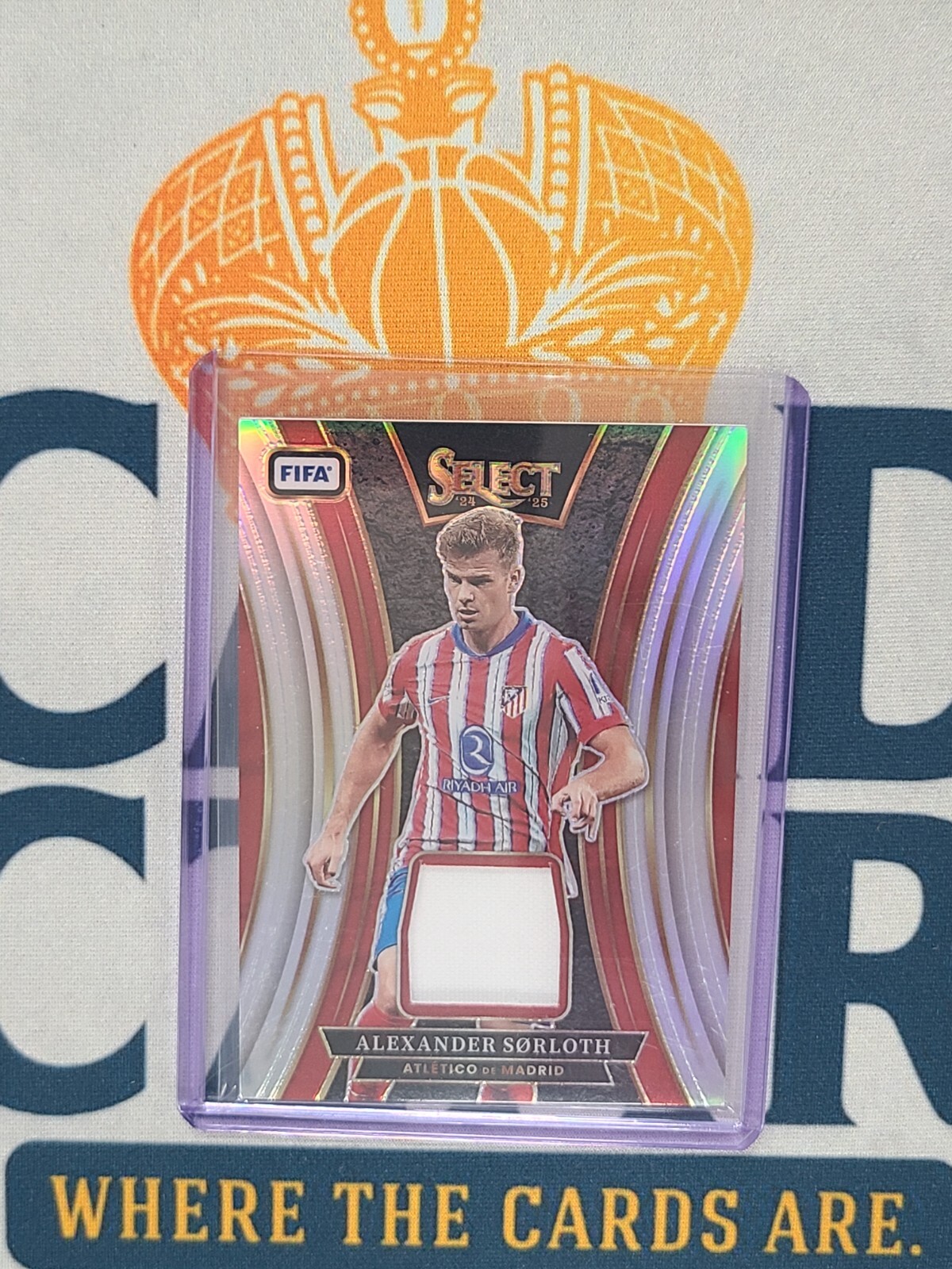 2024-25 Panini Select FIFA ALEXANDER SORLOTH Relic Silver Prizm BL1