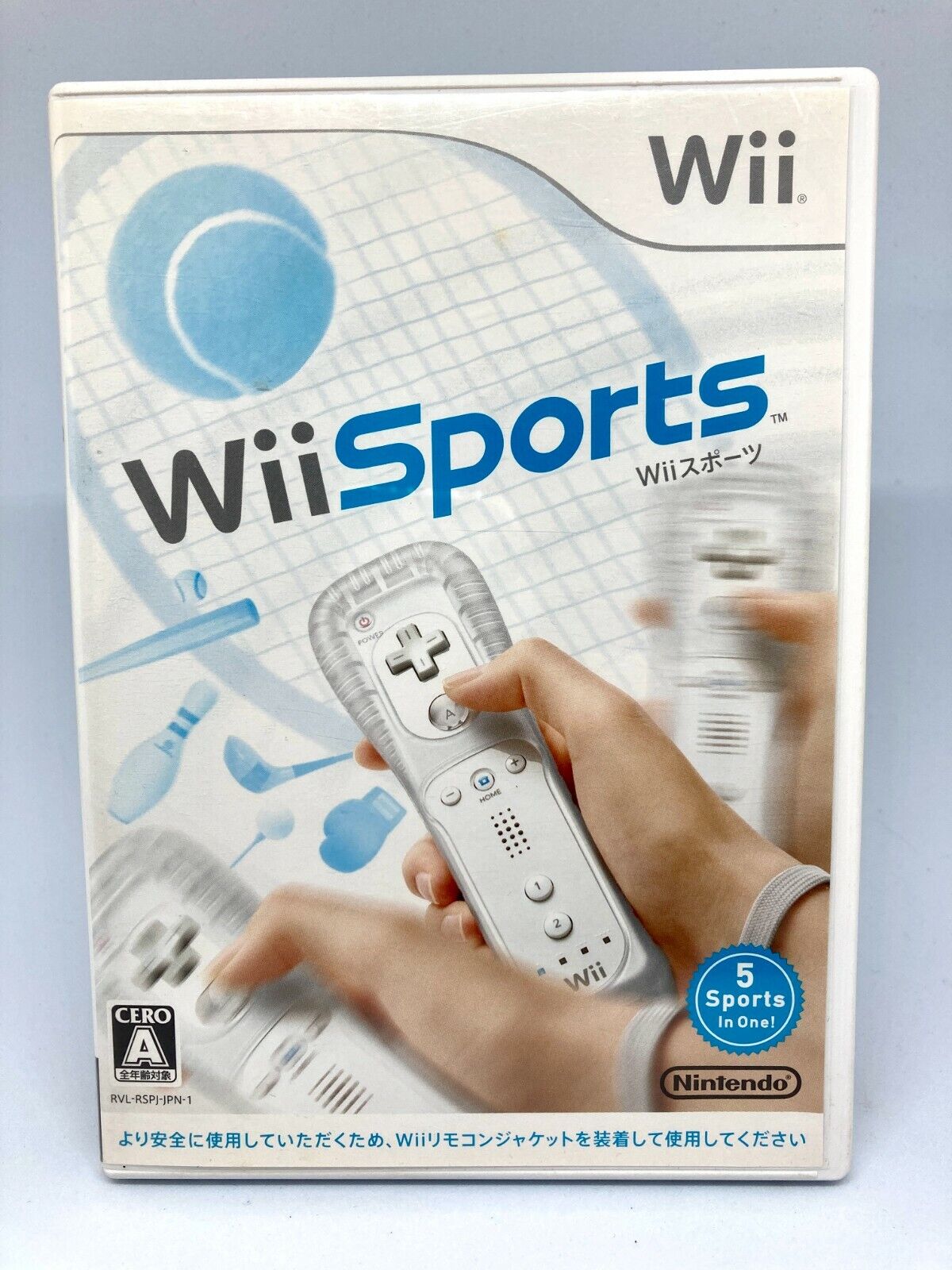 Nintendo Wii - Wii SPORTS - Versión Japan - Full