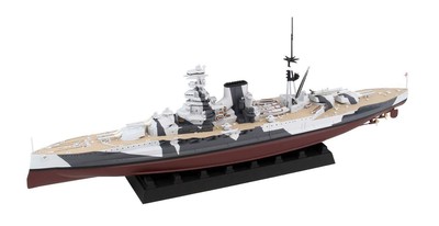 Pit-Road 1/700 Skywave Series HMS Barham 1941 Battleship Model Kit W220 Gray