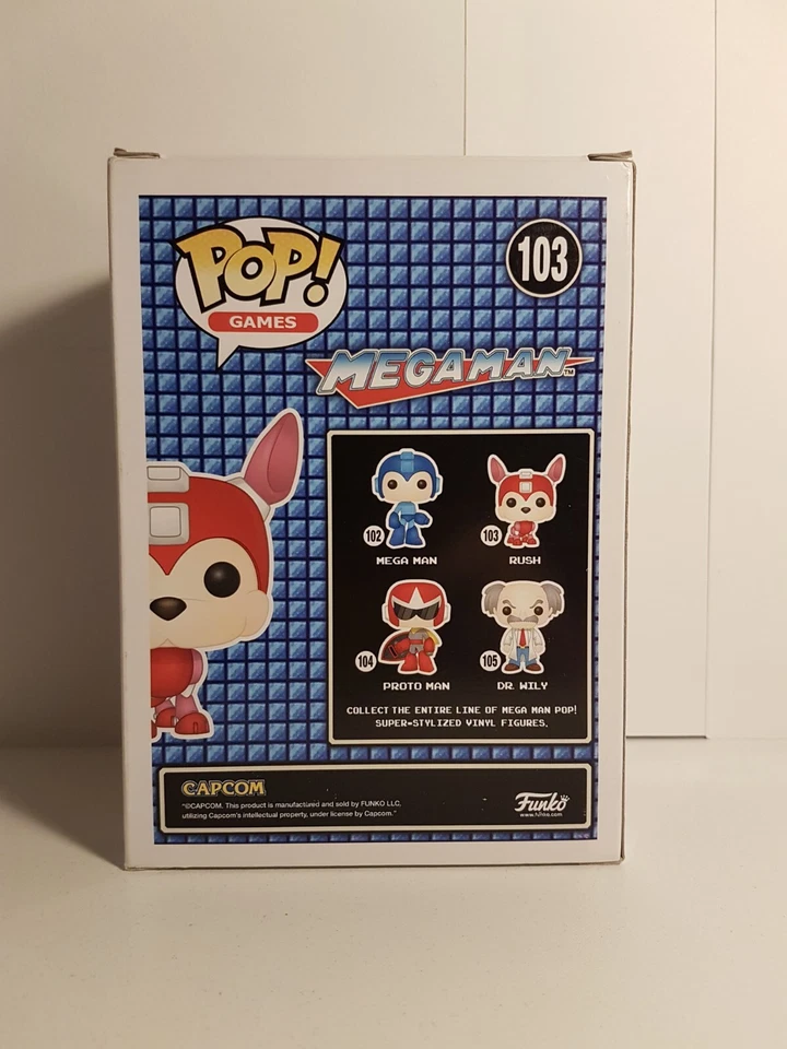 [Funko pop] Mega Man/Rush n°103 - Photo 3/4