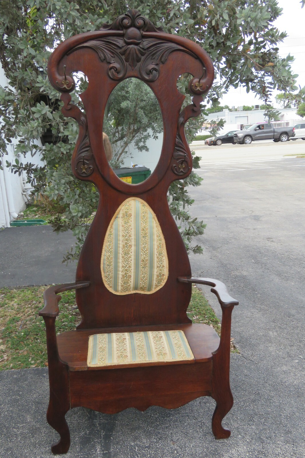 elegant hall tree