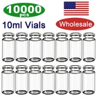 10000pcs 10mL Lab Vials Borosilicate Glass Clear Headspace Crimp Top Flat Bottom