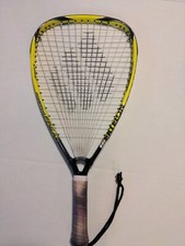 Ektelon PowerRing Freak Black  Yellow Power Level 1000 Racquetball Racket