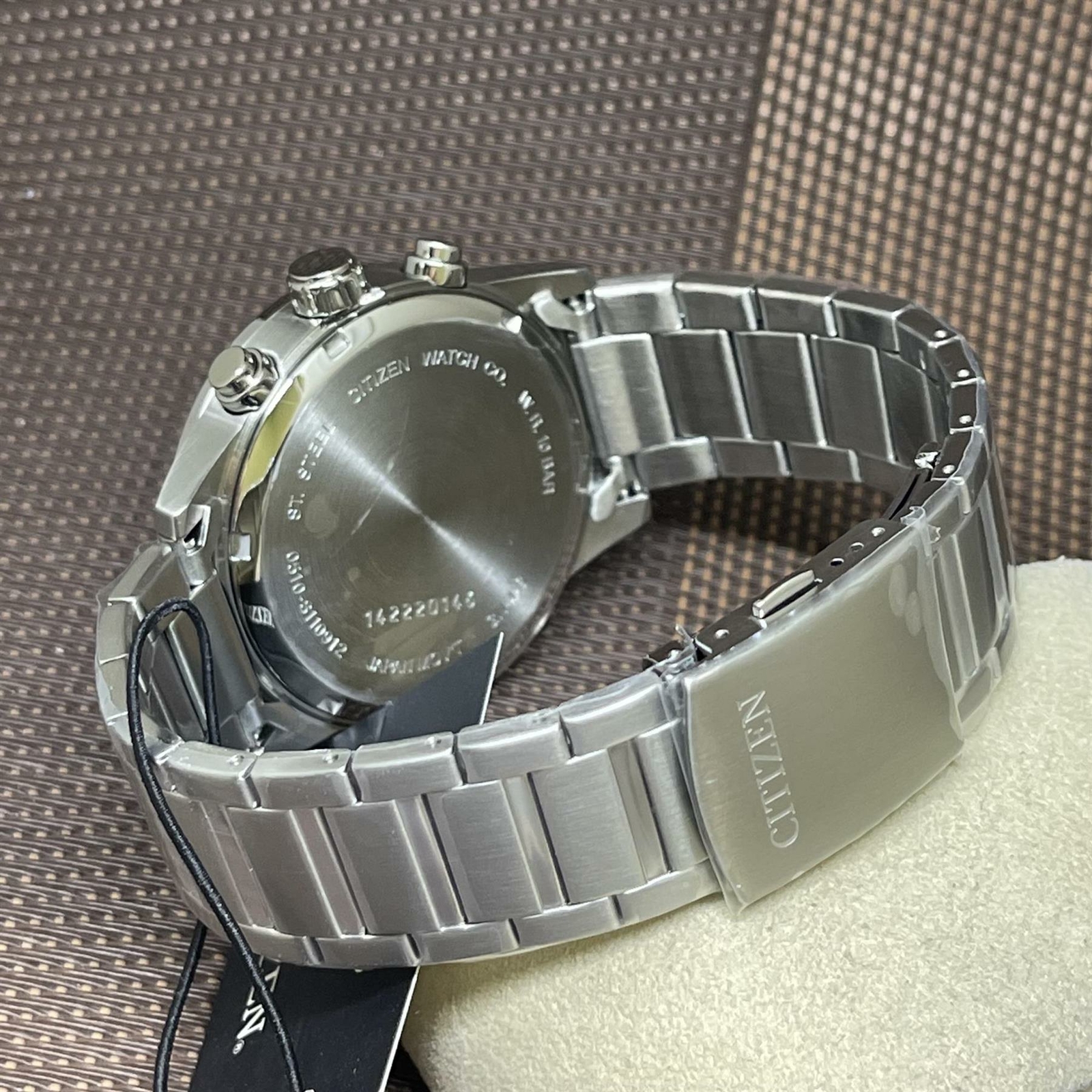 Citizen AN3600-59L Quartz Chronograph Stainless Steel Bracelet 