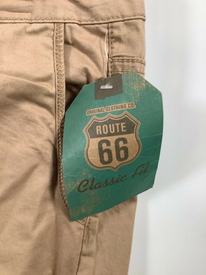 Pantalones Cortos Mujer Route 66 Marrón Calce Clásico Talla 16 ¡NUEVOS! Nuevo con etiquetas Foto 4 de 4