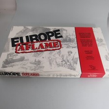 Europe Aflame TSR WWII Strategy Board Game World War 2