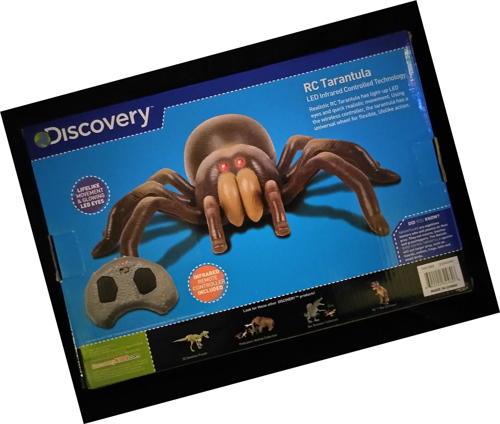discovery remote control spider