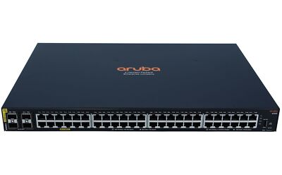 HP - R8N85A#ABB - Aruba 6000 48G Class4 PoE 4SFP 370W Switch - Managed - 48