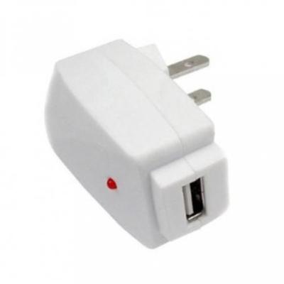 WHITE HOME WALL PLUG USB CHARGER TRAVEL AC POWER ADAPTER for SMARTPHONES