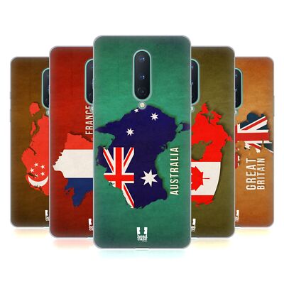 HEAD CASE DESIGNS LANDESFLAGGE KARTEN GEL HANDYHÜLLE FÜR GOOGLE ONEPLUS HANDYS